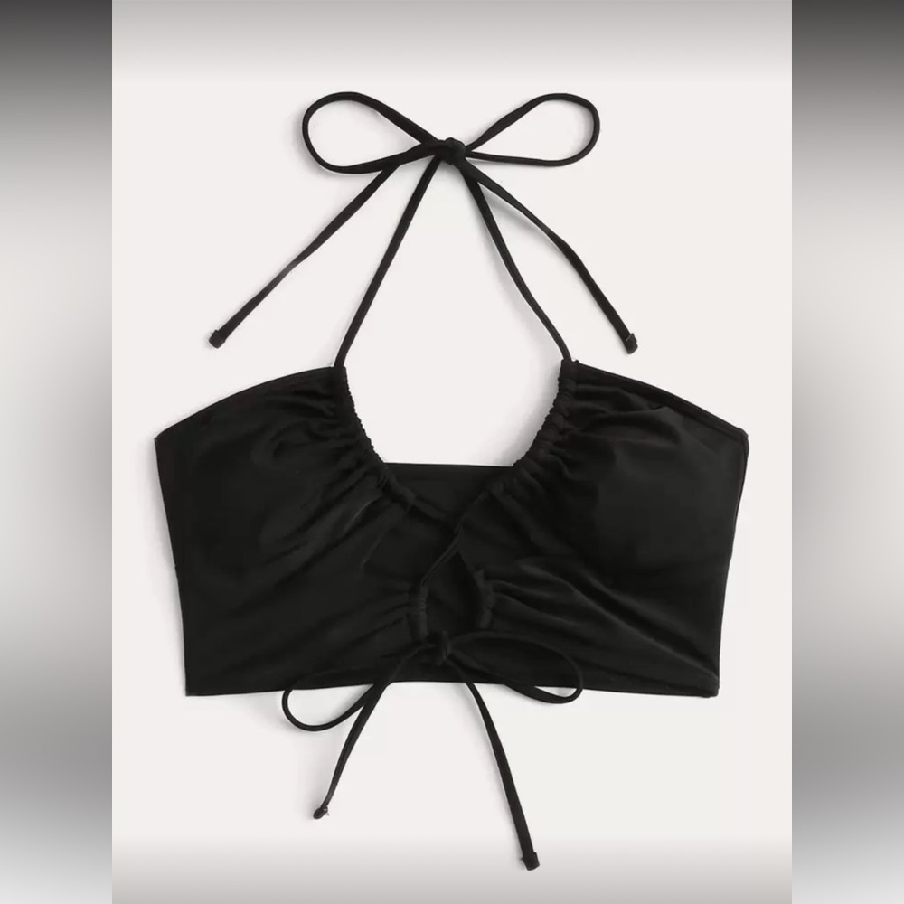 SHEIN Black Bikini Top - Picture 3 of 12